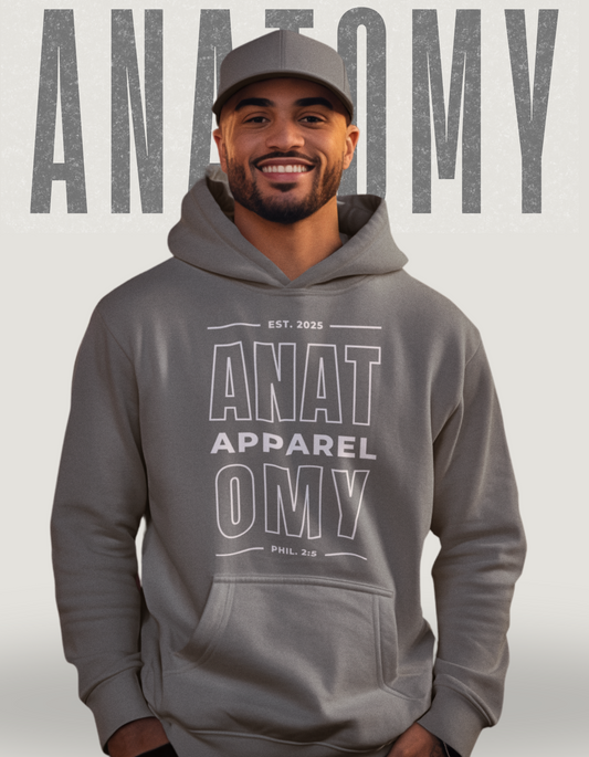 Anatomy Apparel Stacked Logo Hoodie