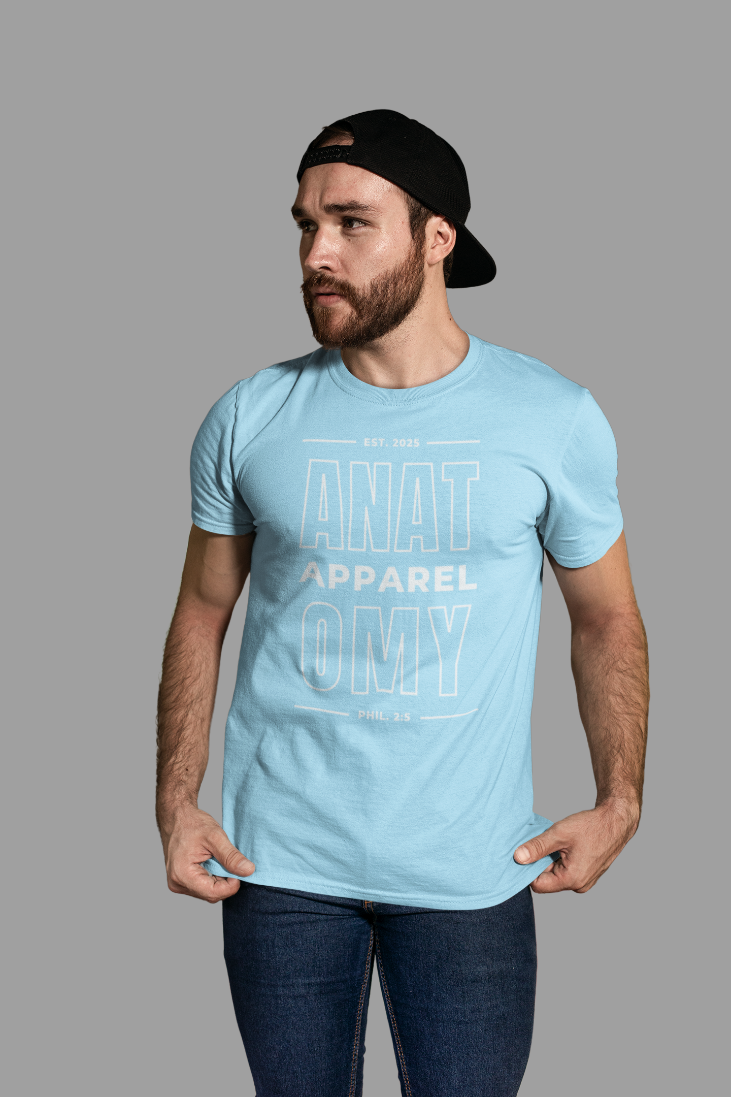 Anatomy Apparel Stacked Logo T-shirt